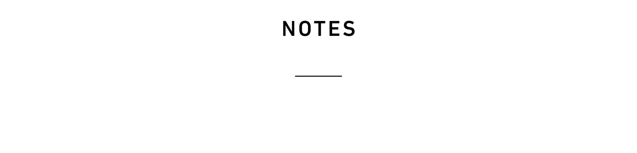 Notes